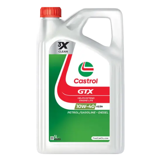 CASTROL GTX 10W40 A3/B4 5LT