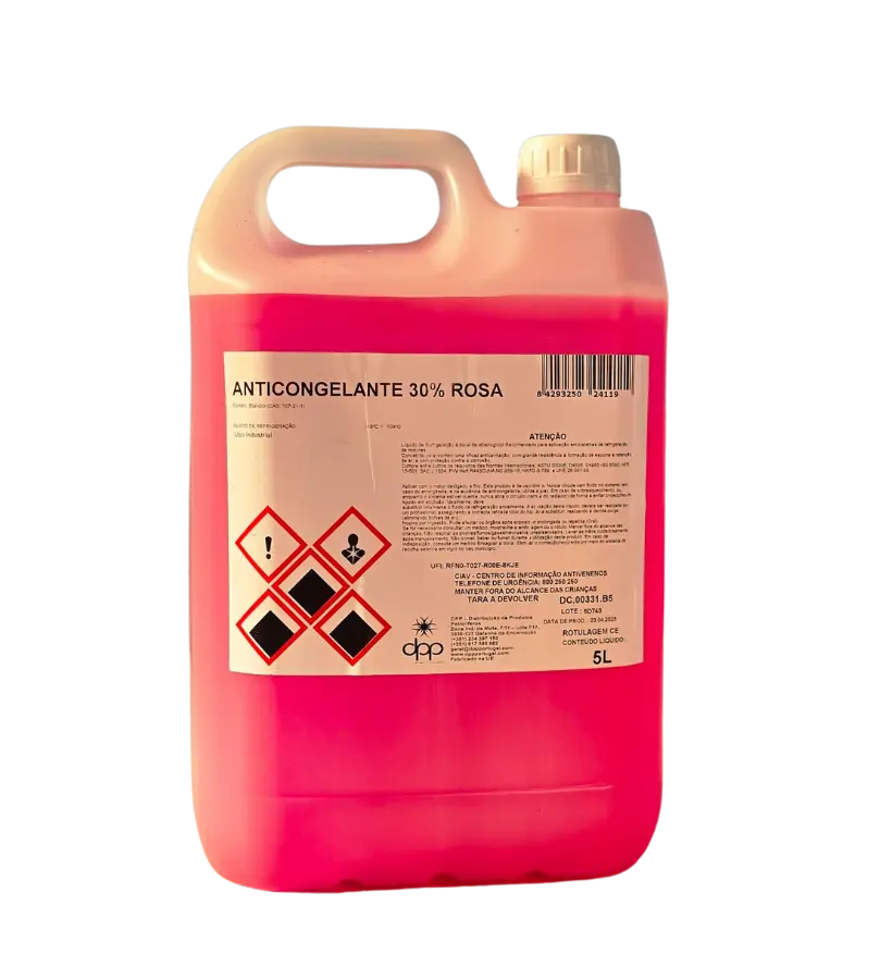 CAR RADIATOR ORGANIC 30% ROSA 5LT