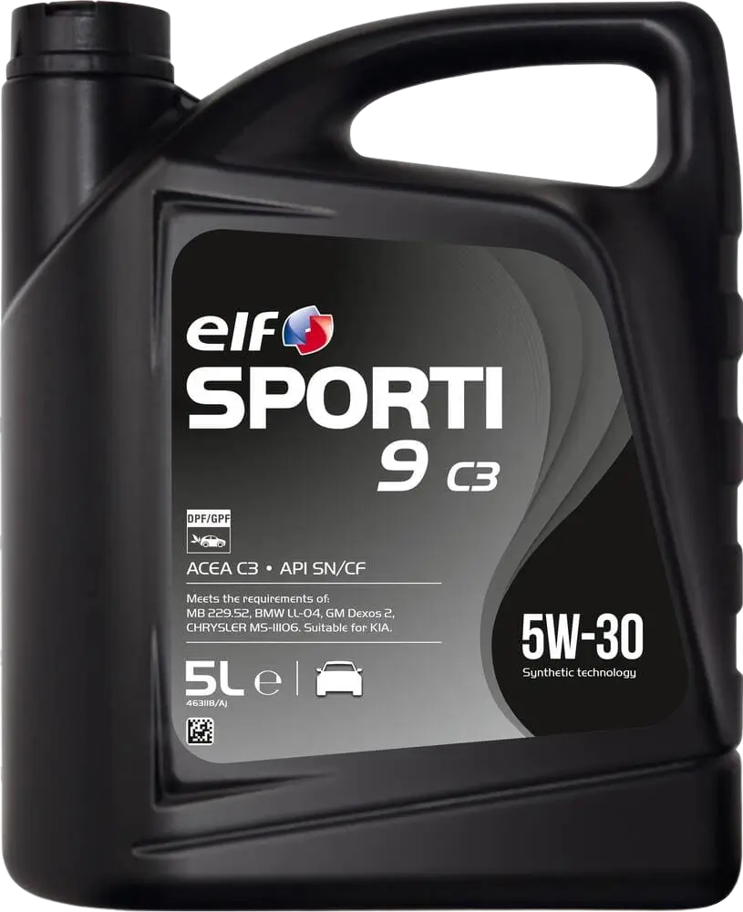 ELF SPORTI 9 C3 5W30  5LT