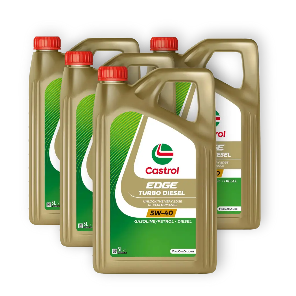 PACK CASTROL EDGE TURBO DIESEL 5W40 4x5LT