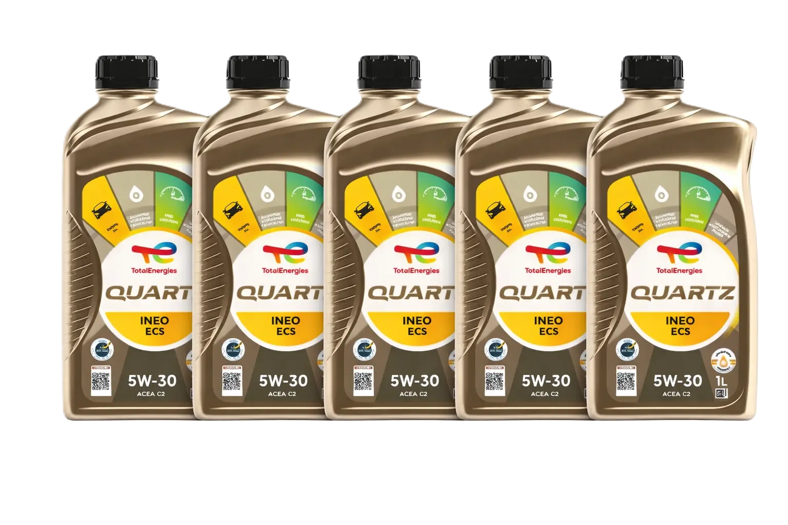 PACK TOTAL QUARTZ INEO ECS 5W30 5x1LT